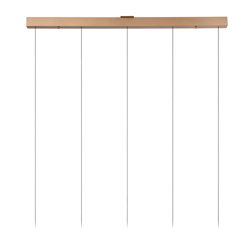 Lucide SANTIAGO - Pendant light - LED Dim. - CCT - 5x10W 2700K/4000K - Amber | Premium - detail 2